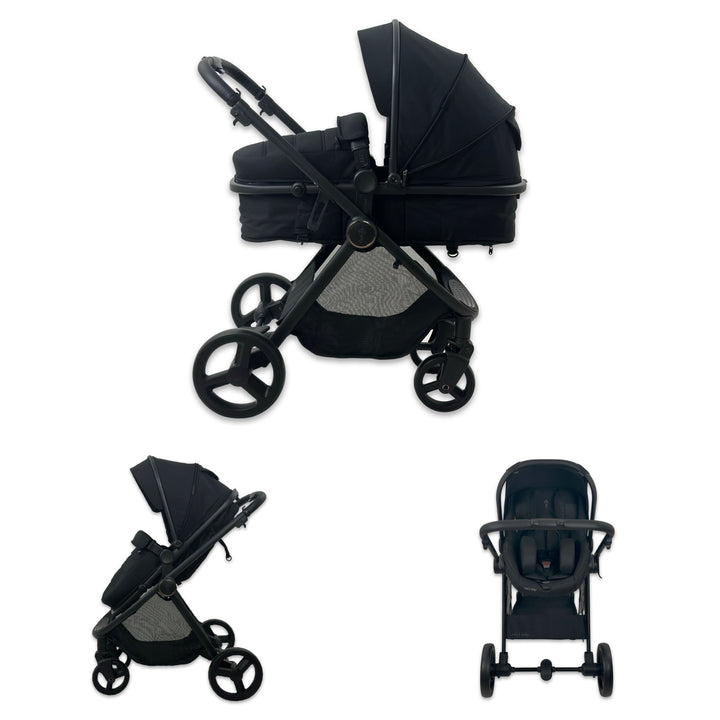 Redkite Push Me Pace Pulsar AINR Exclusive Travel System - Black