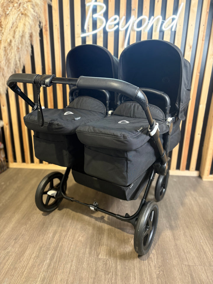 PRE LOVED Bugaboo Donkey5 Twin Bundle - Midnight Black