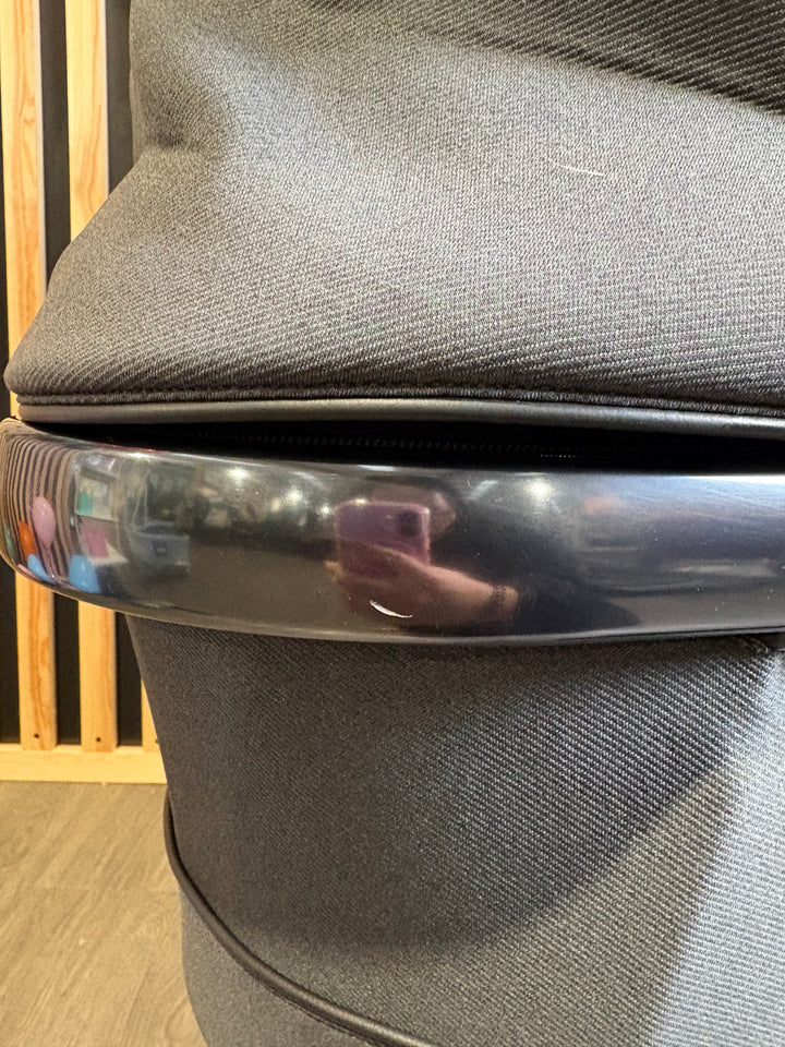 PRE LOVED iCandy Peach 7 Double Pushchair Bundle - Phantom/Dark Grey