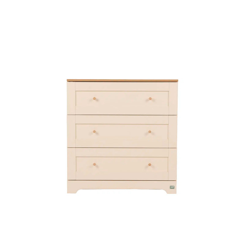 Tutti Bambini Rio 3 Piece Nursery Furniture Set – Cashmere/Honey Oak