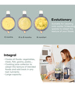 Babymoov Nutribaby+ XL Baby Food Maker - Black