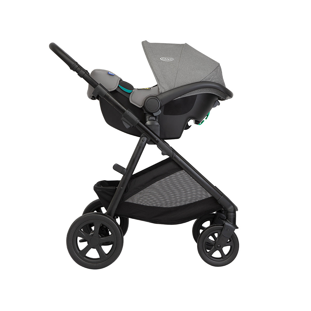 Graco Near2Me DLX 3 in 1 Travel System Ash Bambinosandbeyond