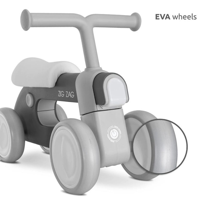 Lorelli Zig Zag Ride On Bike - Grey