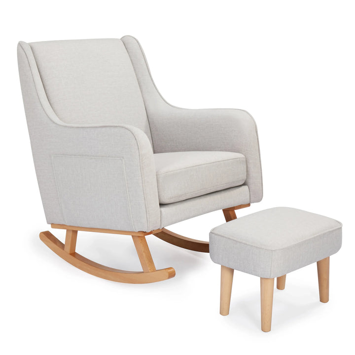 Babymore Ida Nursing Chair with Footstool – Cashmere