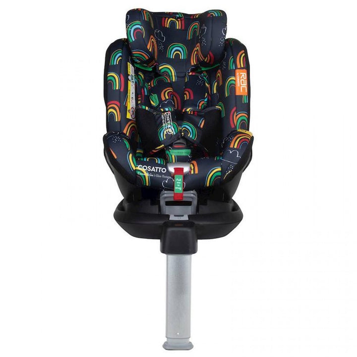 Cosatto Come and Go i-Size Rotate Car Seat - Disco Rainbow