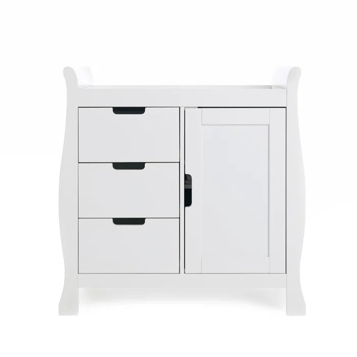 Obaby Stamford Luxe 2 Piece Nursery Room Set – White