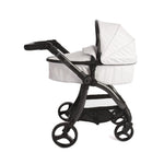 egg Dolls Pram by Roma - Houndstooth Silver