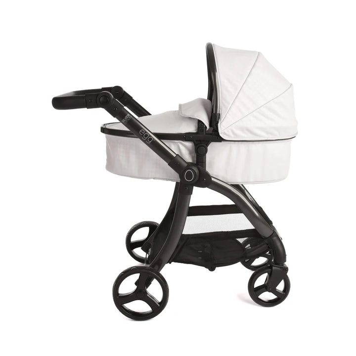 egg Dolls Pram by Roma - Houndstooth Silver (2025)