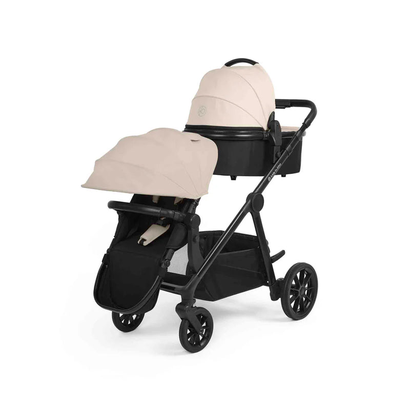 Ickle Bubba Virgo Twin 18 Piece Nimbus Car Seat Bundle - Stone