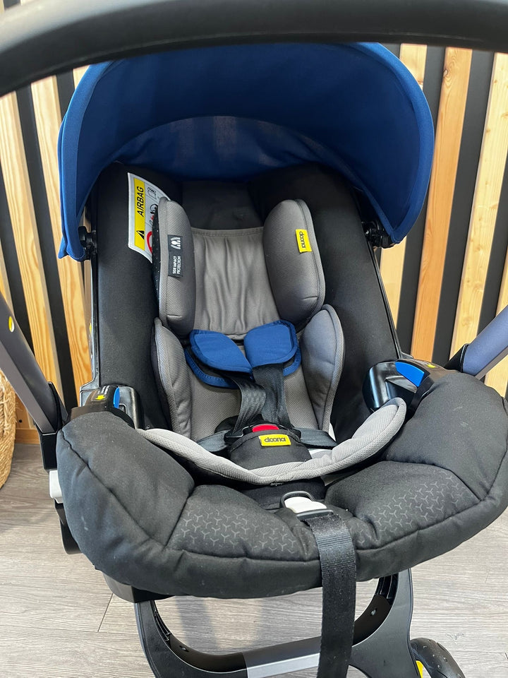 PRE LOVED Doona+ Car Seat & Stroller - Royal Blue