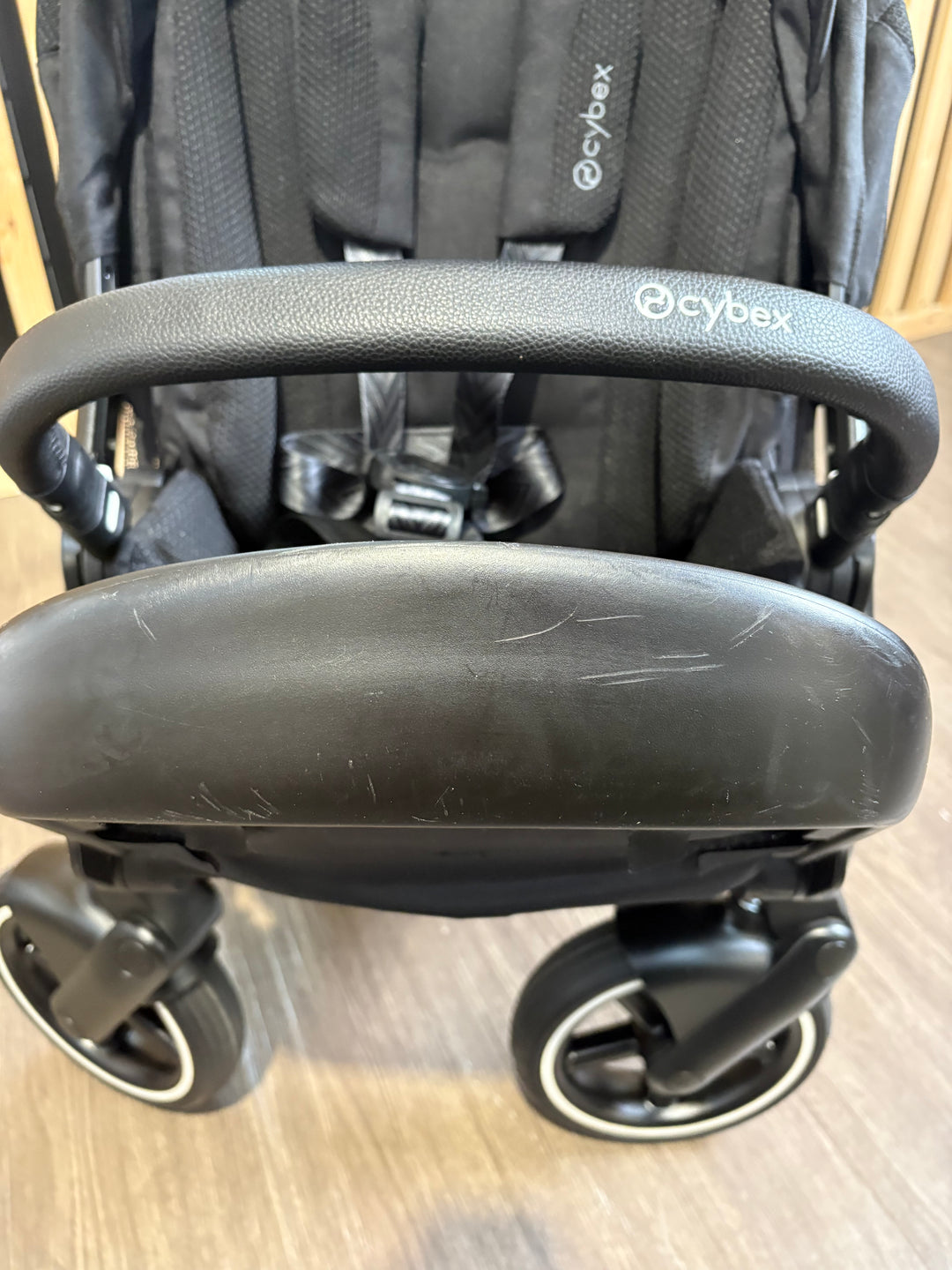 PRE LOVED Cybex e-Gazelle Twin Pushchair - Moon Black
