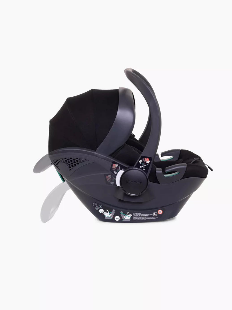 OPEN BOX iCandy Cocoon Car Seat and Base - Black