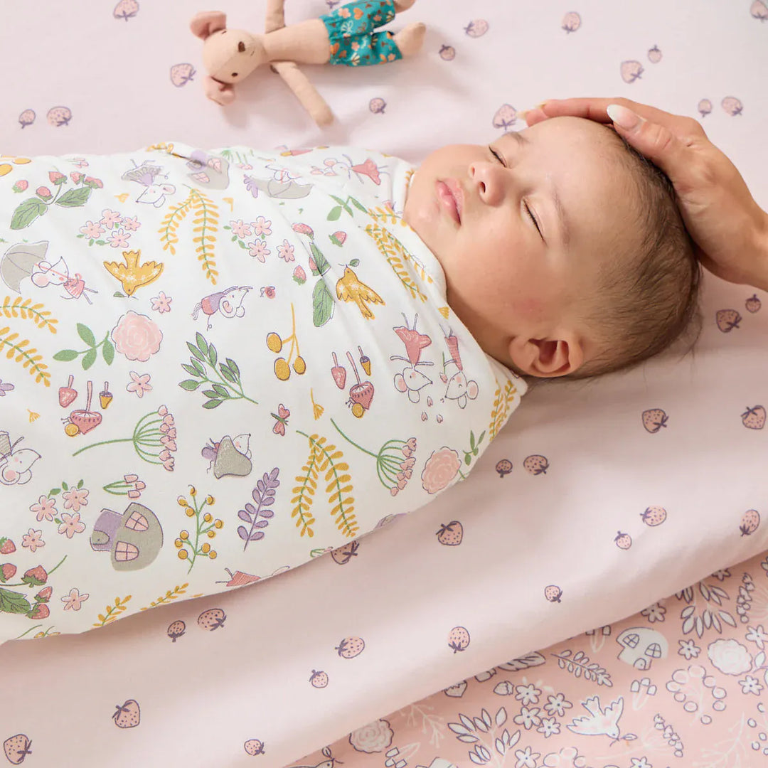Tutti Bambini Muslin 3pk Swaddles Large - Tiny Tails