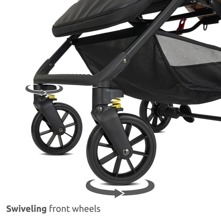 Lorelli Noir Lightweight Compact Stroller - Black
