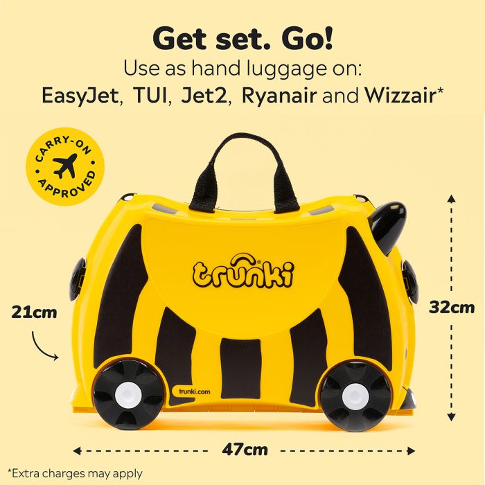 Trunki Ride-On Suitcase - Cassie the Cat