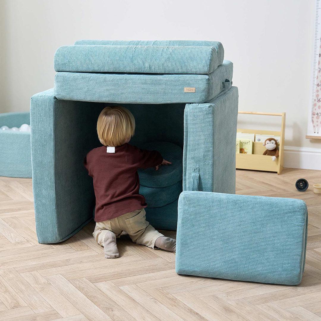 Tutti Bambini Playrama Montessori Kids Play Sofa - Ocean Stone
