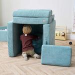 Tutti Bambini Playrama Montessori Kids Play Sofa - Ocean Stone