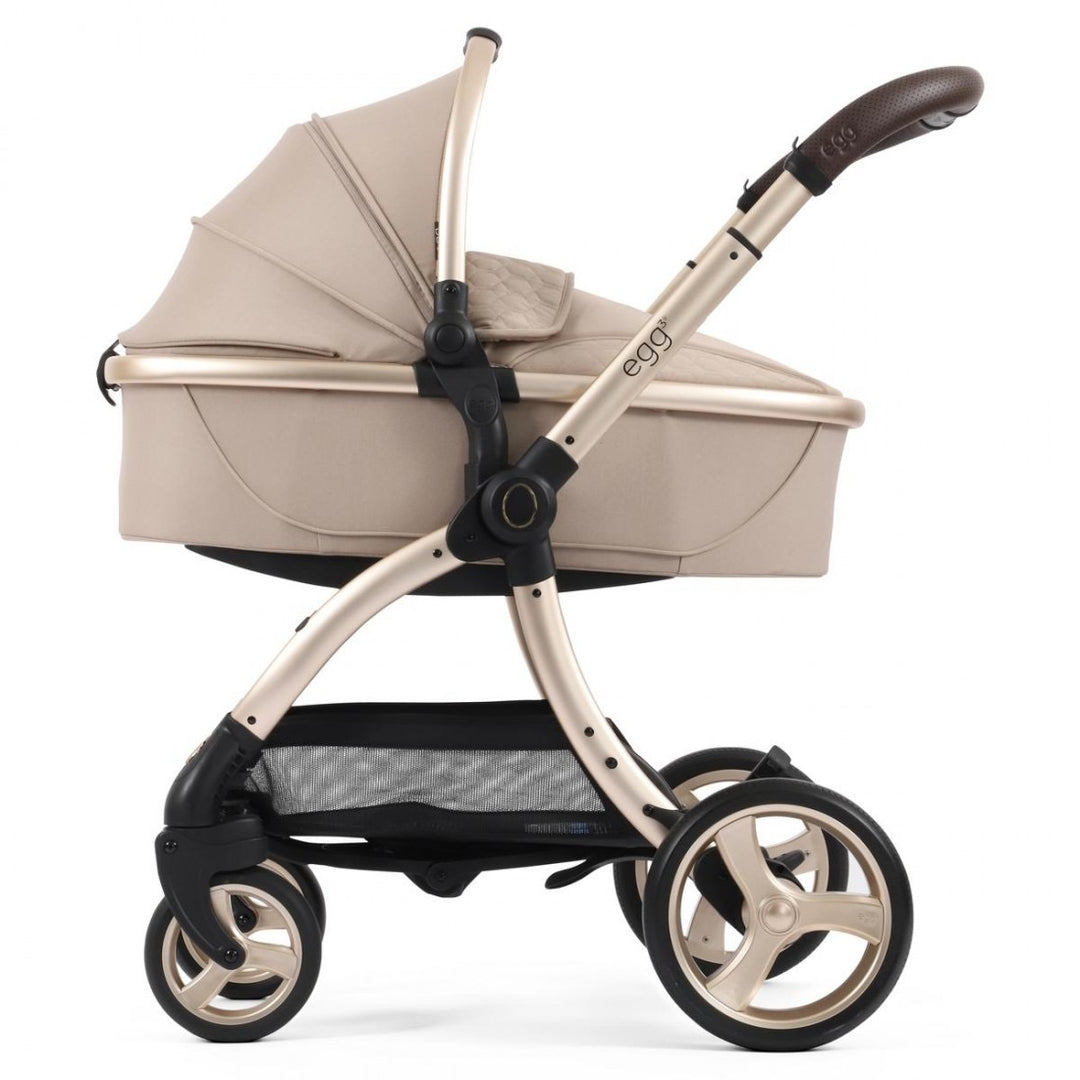 Egg 3 Stroller & Carrycot - Feather