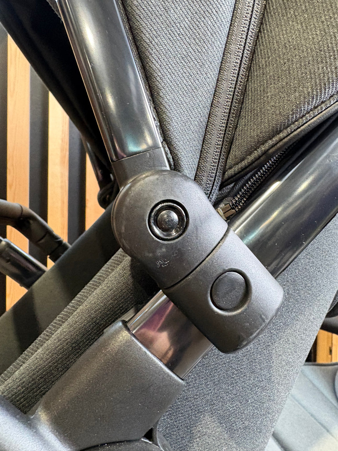 PRE LOVED iCandy Peach 7 Double Pushchair Bundle - Phantom/Dark Grey