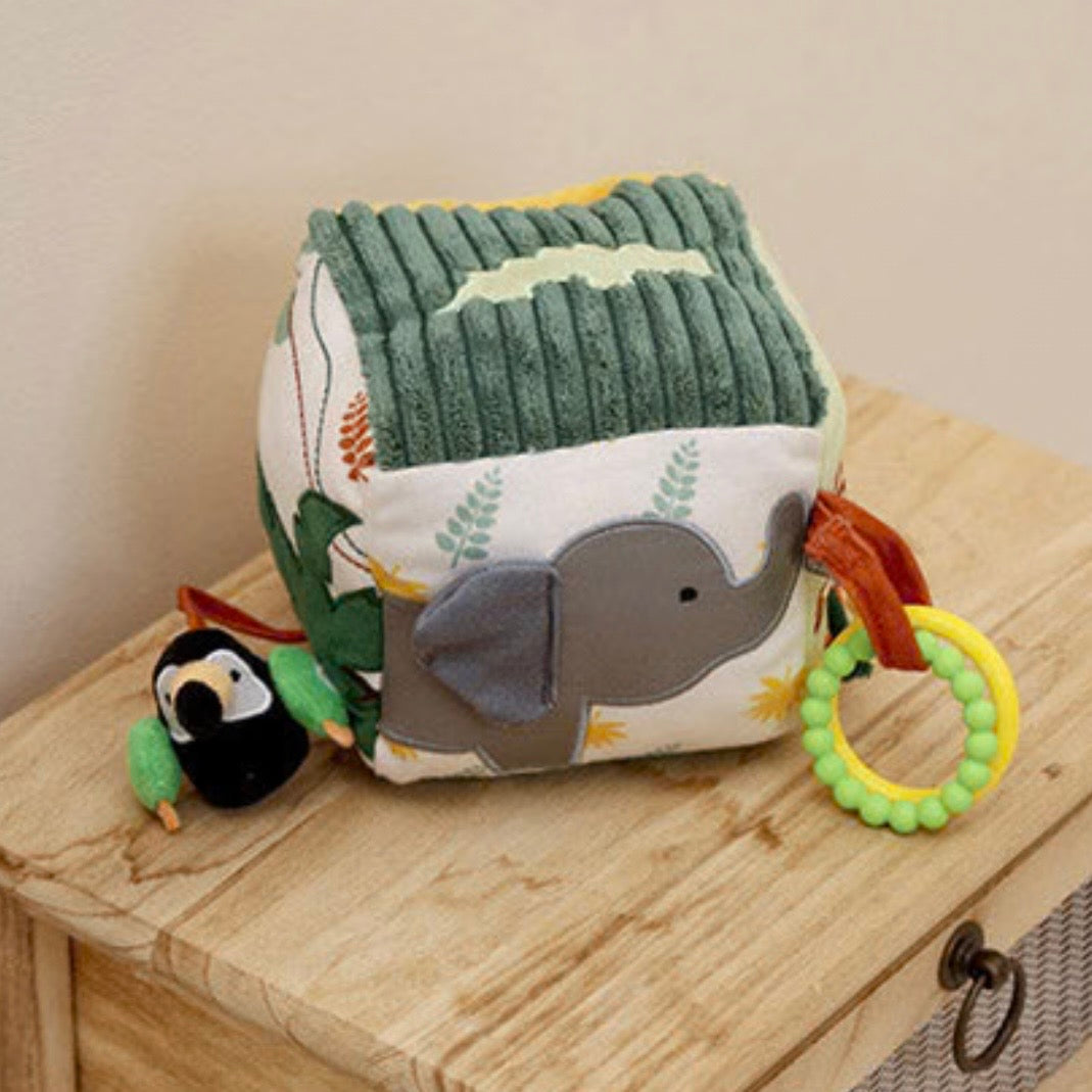 Little Big Friends Soft Activity Cube - Jungle