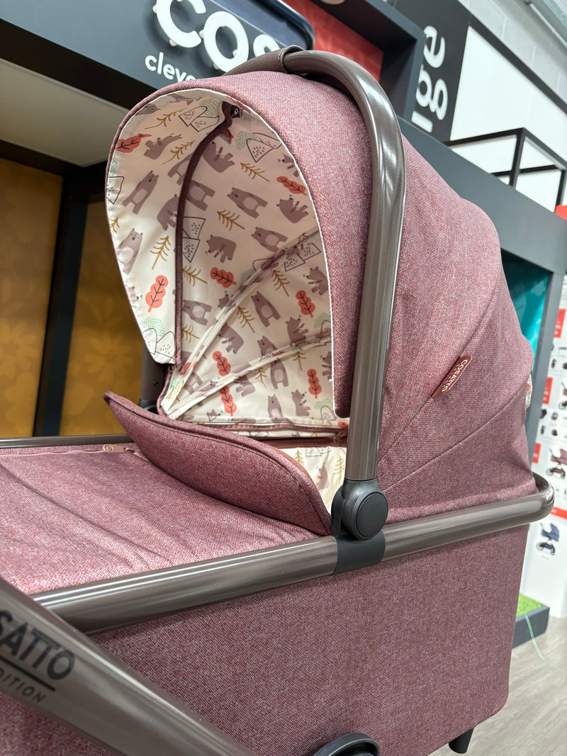 EX DISPLAY Cosatto Giggle 4 Special Edition Pram + Accessory Bundle - Bear Hug