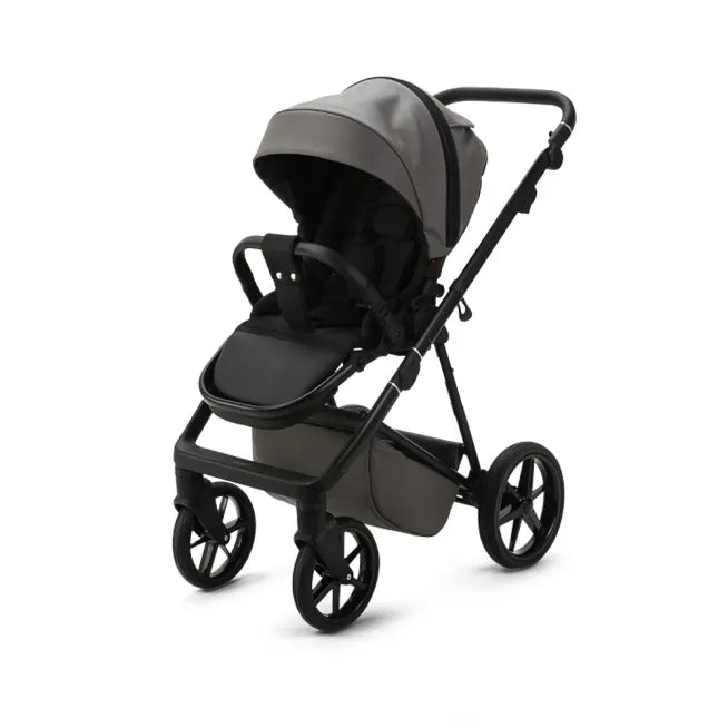 Mee-Go Milano Evo 4in1 All In One Travel System Inc Isofix Base - Slate Grey Leatherette