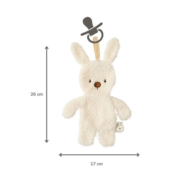 Nattou Pacifinder Teddy - Ecru Bunny