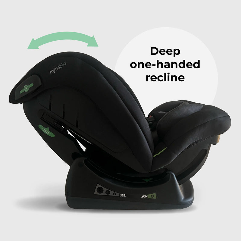 My Babiie MBCS100 2-in-1 Convertible R129 Car Seat - Black