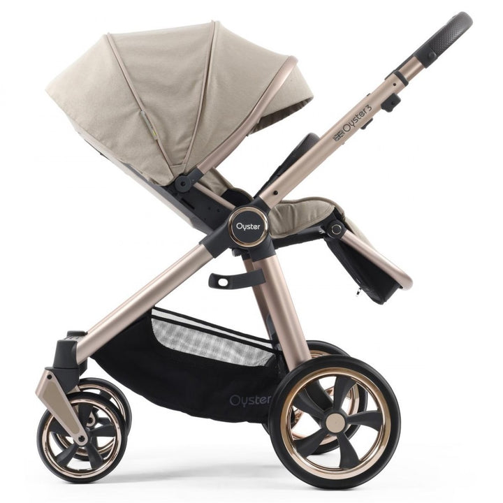 Babystyle Oyster 3 Luxury Travel System Bundle - Creme Brulee