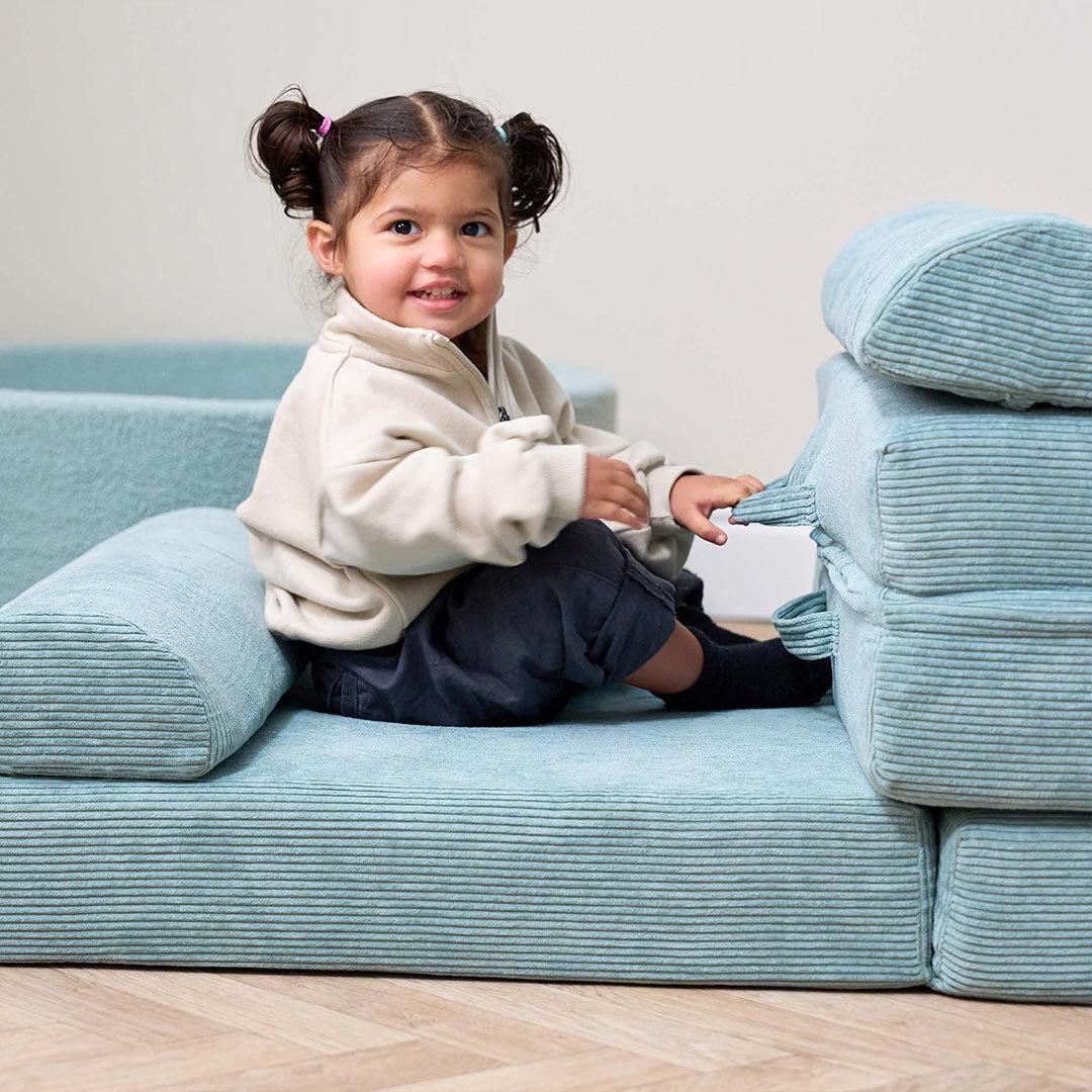 Tutti Bambini Playrama Montessori Kids Play Sofa - Ocean Stone