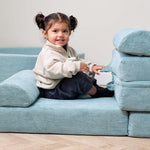 Tutti Bambini Playrama Montessori Kids Play Sofa - Ocean Stone