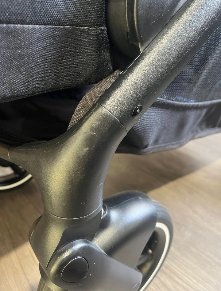 PRE LOVED Cybex Gazelle S Double Travel System Bundle - Moon Black