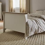 CuddleCo Clara Toddler Bed - White & Ash