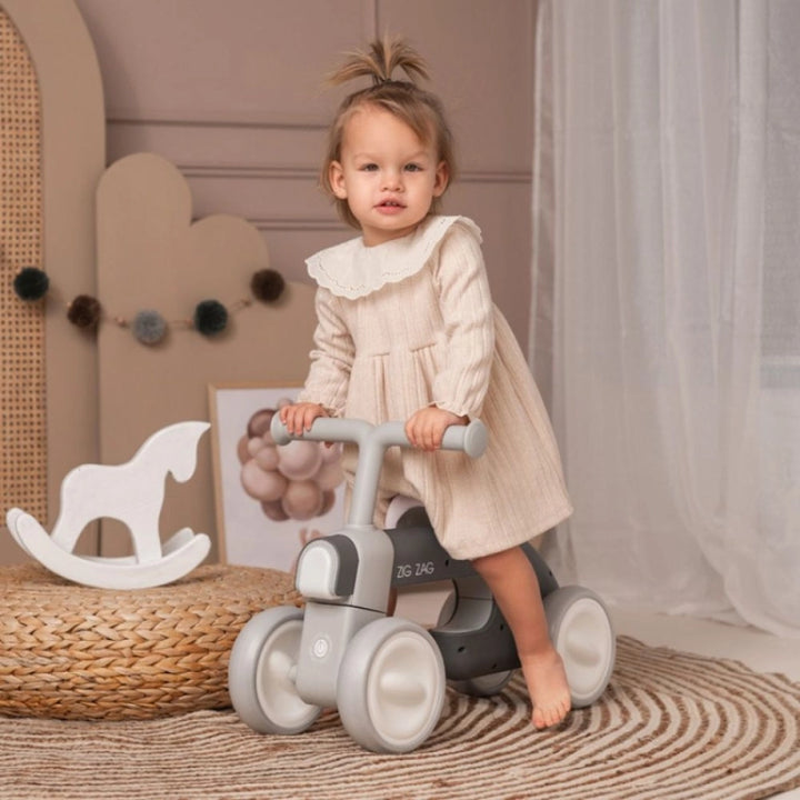 Lorelli Zig Zag Ride On Bike - Grey