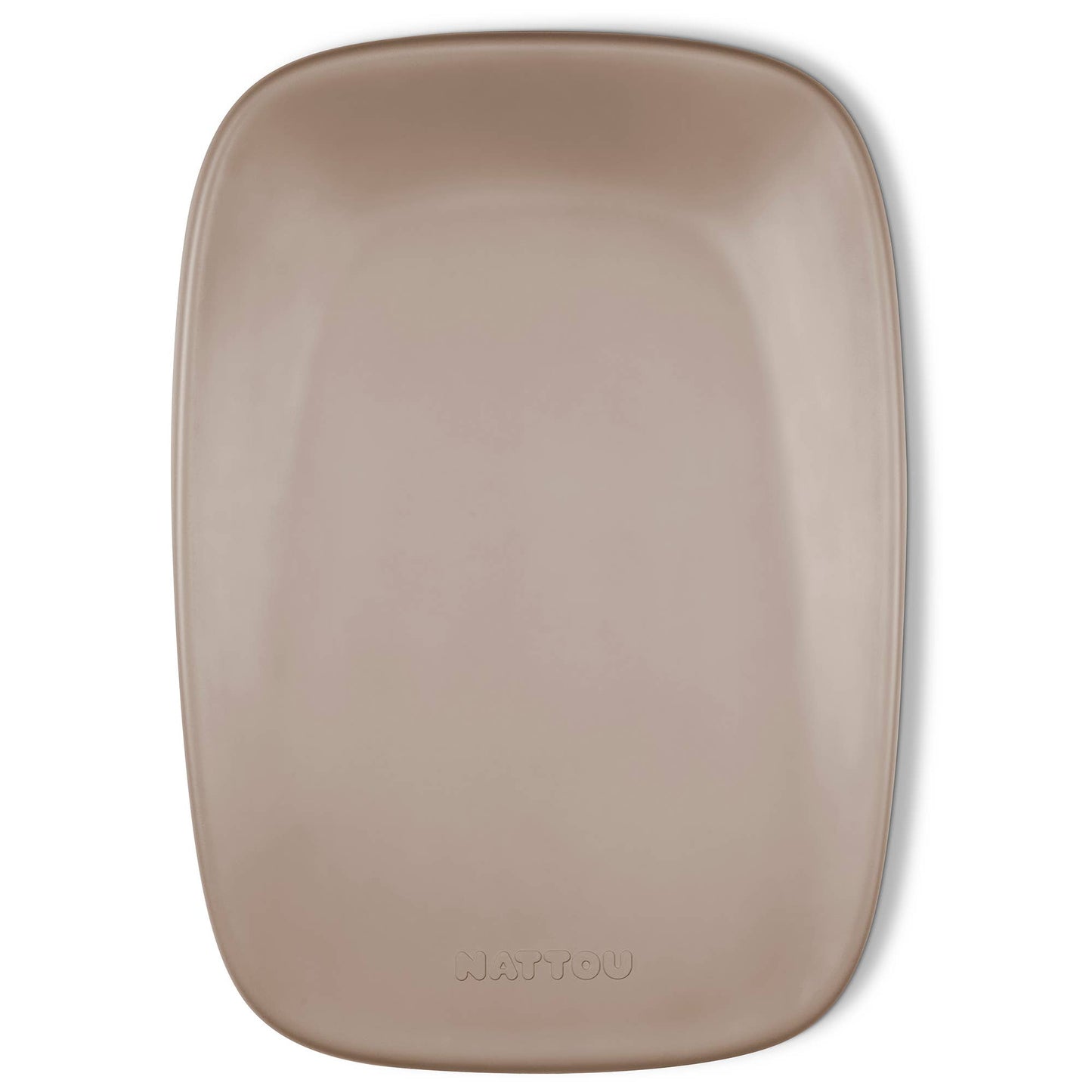 Nattou Dropy Nappy Bin and Changing Pad - Taupe