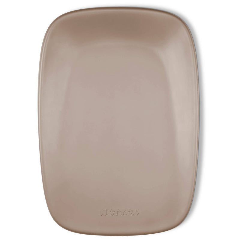 Nattou Dropy Nappy Bin and Changing Pad - Taupe