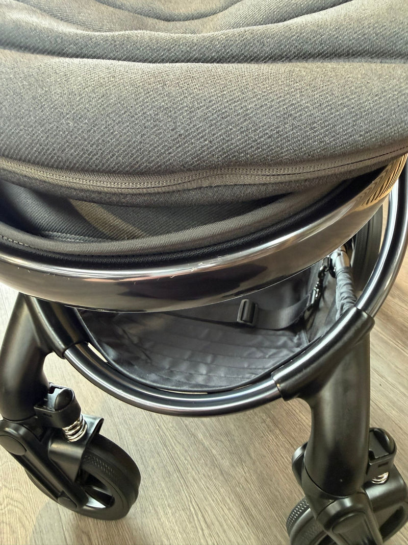 PRE LOVED iCandy Peach 7 Pram + Pushchair - Dark Grey