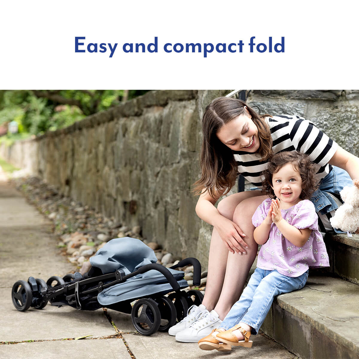 Easy fold travel stroller best sale