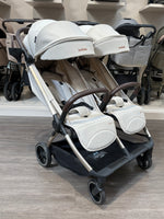 EX DISPLAY JoviKids Ayla Compact Twin Stroller - Beige