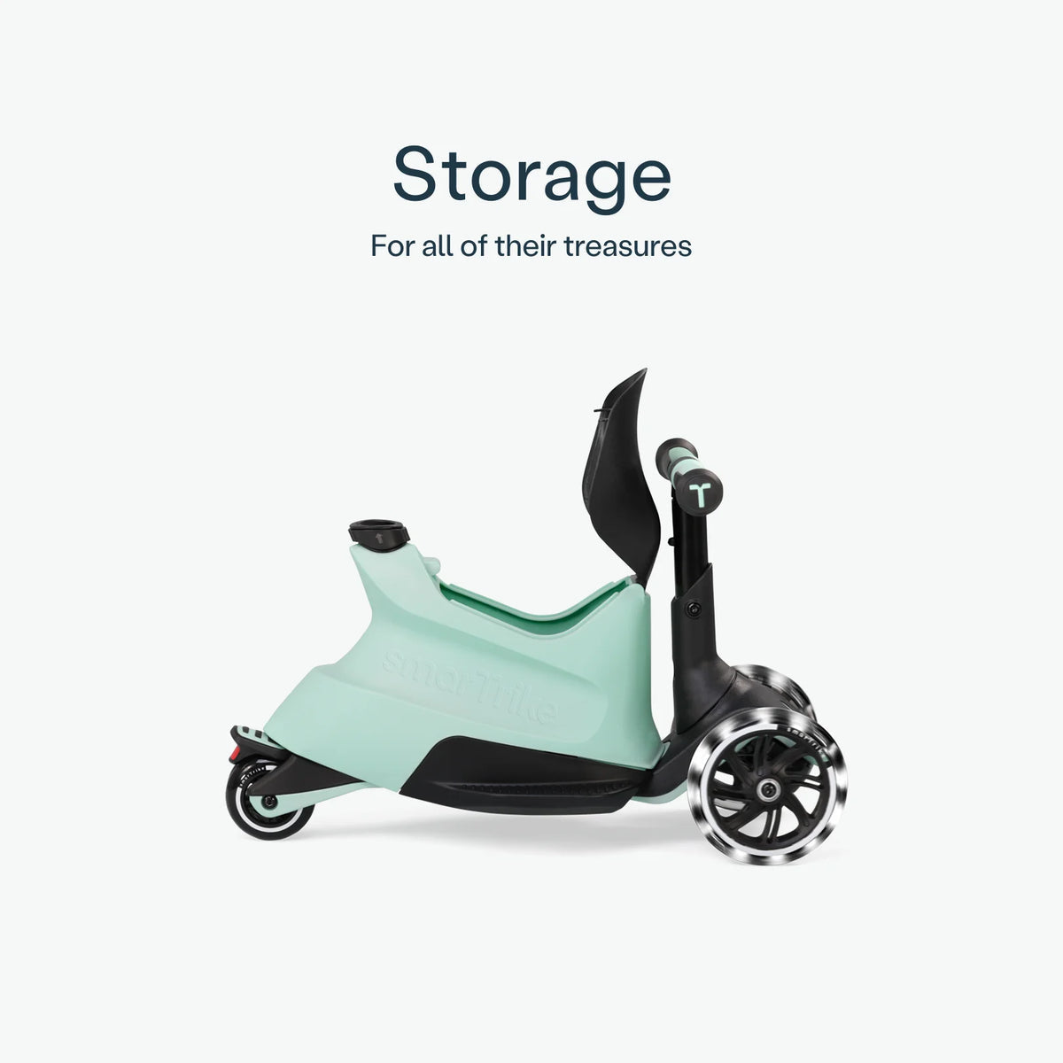 SmarTrike Xtend Ride On Scooter Plus - Green