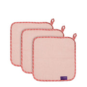 Clevamama Bamboo Baby Washcloth - 3pk (Pink)