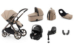 Oyster4 Travel System Bundle Inc Maxi-Cosi Pebble 360 Pro2 Car Seat - Fawn