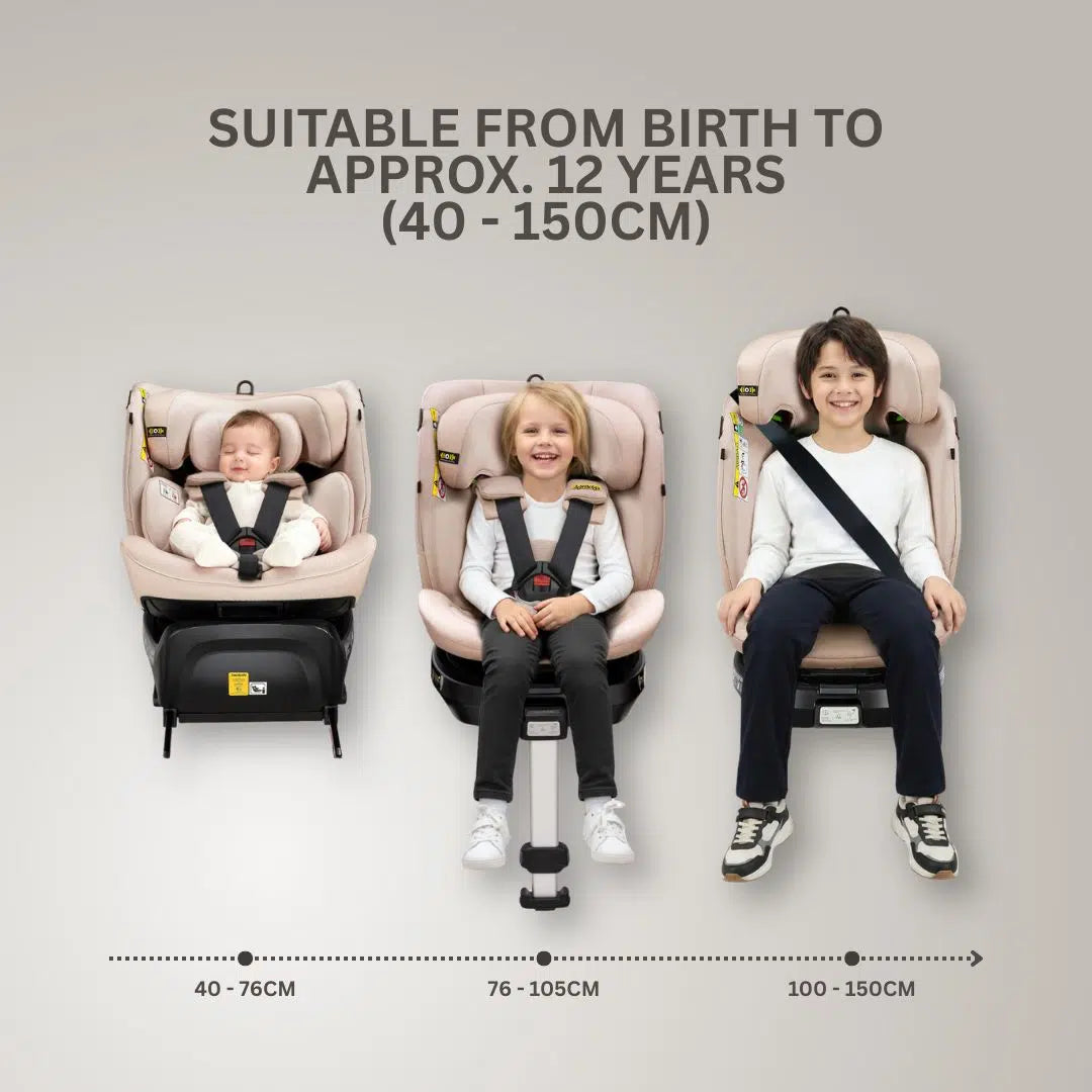 JoviKids Ranger 2 360 Car Seat – Rosewood