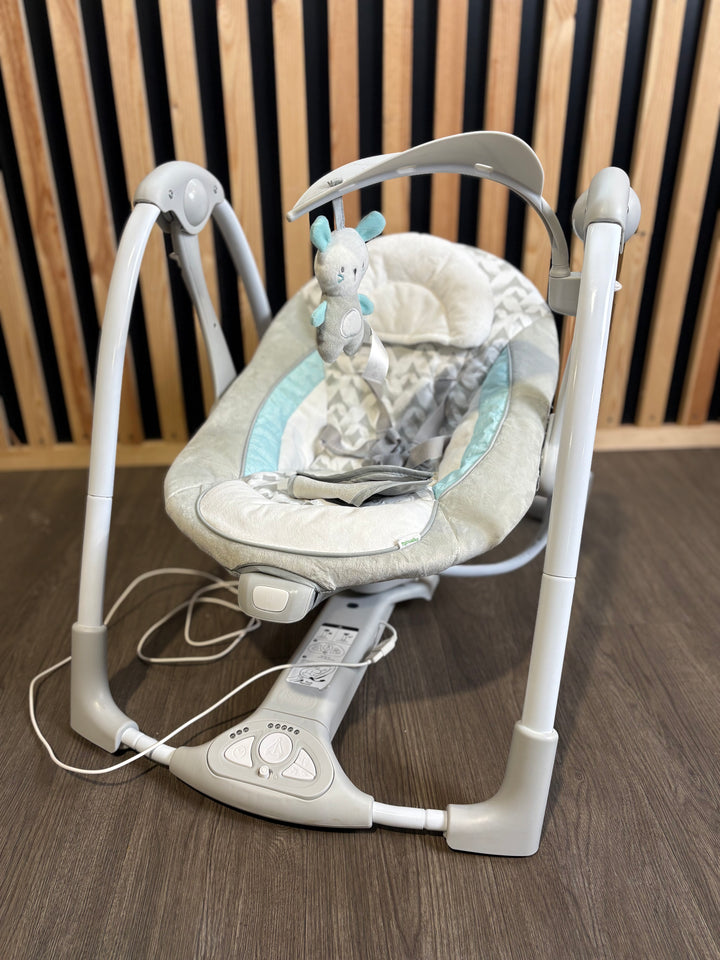 PRE LOVED Ingenuity ConvertMe Swing-2-Seat Portable Swing - Raylan