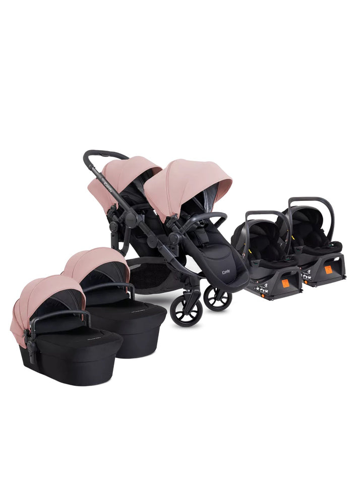 iCandy Orange 4 Twin Complete Bundle - Rose