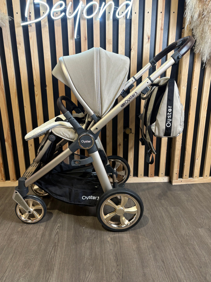 PRE LOVED Babystyle Oyster3 Travel System - Creme Brulee