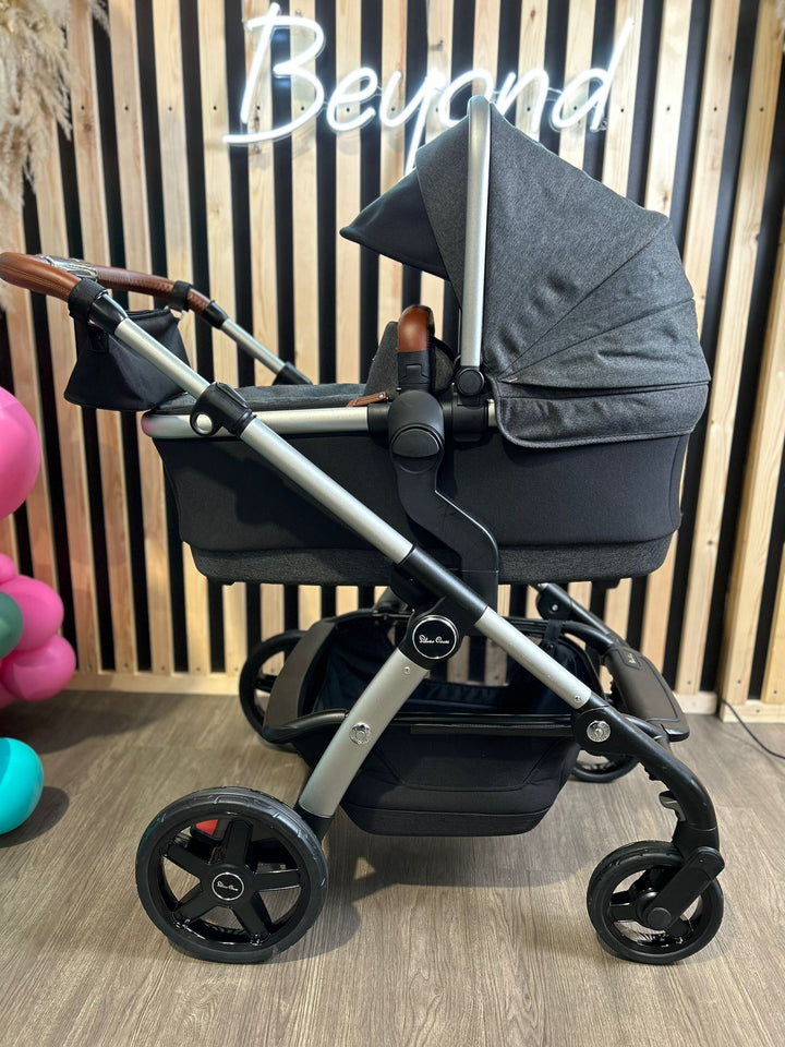 PRE LOVED Silver Cross Wave Travel System - Charcoal