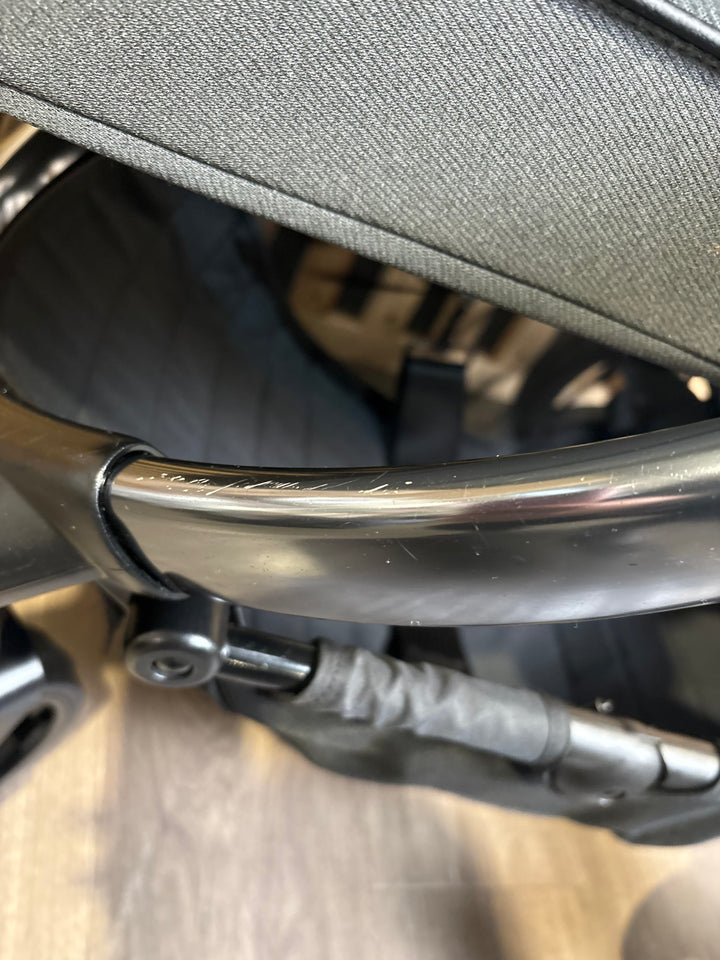 PRE LOVED iCandy Peach 7 Pram + Pushchair - Phantom/Truffle