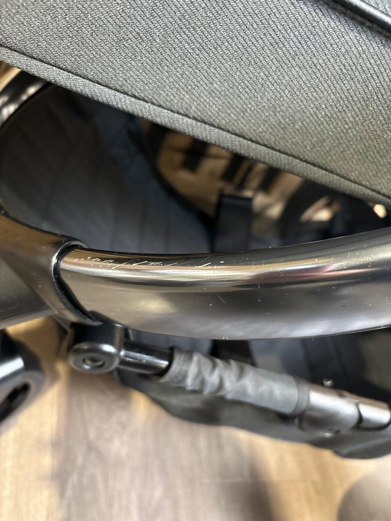 PRE LOVED iCandy Peach 7 Pram + Pushchair - Phantom/Truffle