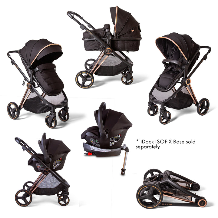 Redkite Push Me Pace i-Size Travel System - Amber